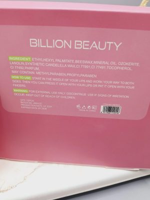 شاین لب و رژ جامد کهکشانی برند Billion beauty اورجینال کد 80005
