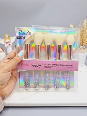 براش 5 تیکه آکواریومی برند Sweetbeauty کد NO:SZ-285