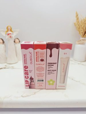 لیپ گلاس شیشه ای برند OLIBOLLA رایحه کیکی کد LA_L190