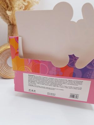 پک بالم لب 5 تایی رنگارنگ طرح میوه ای کد 8099-3