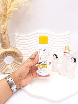 اسپری ضد آفتاب برنج spf50 برند بیوآکوا کد 9019