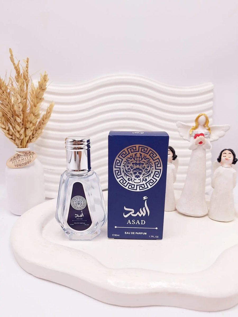 ادکلن شرکتی اسد کارتن آبی حجم 50 میل کد 2047