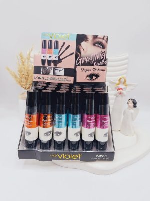 ریمل ژله ای ضد آب لیدی ویولت Lady Violet Mascara کد A0263