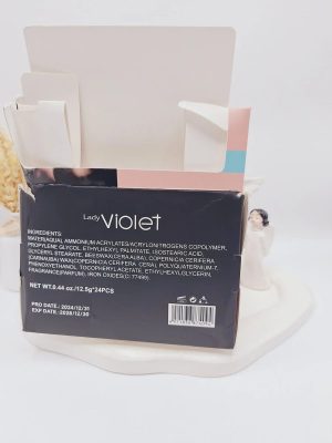 ریمل ژله ای ضد آب لیدی ویولت Lady Violet Mascara کد A0263