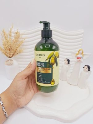 شامپو بدن طراوت بخش دونگشو حاوی روغن زیتون جوانکننده پوست ZHIDUO کد 84524