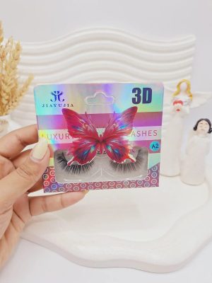 مژه مصنوعی 3D کارتن پروانه INTENG کد 7339
