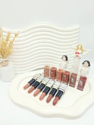 پک 6 تایی رژ جامد طرح دیور با عطر و طعم به کوکی خوشمزه وانیلی کد 3797