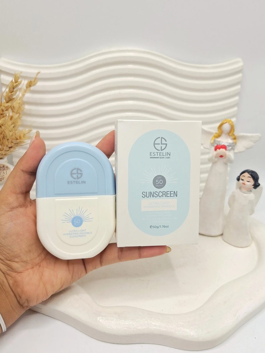 کرم ضد آفتاب استیلن بی رنگ 50 میل spf50 اصلی کد 4558 (کارتن آبی)