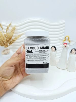ماسک هیدروژلی زغال بامبو BAMBOO دکتر مینایر 300 گرم