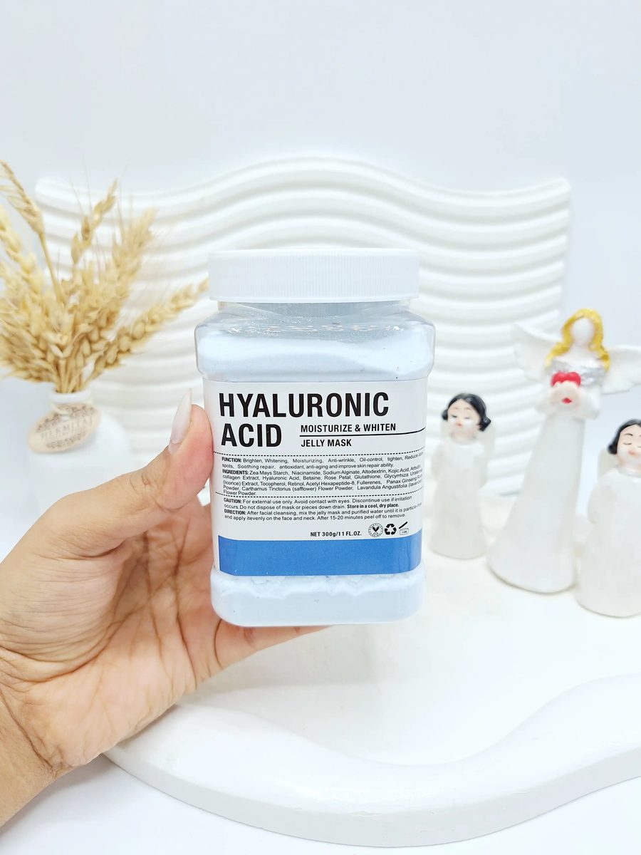 ماسک هیدروژلی هیالورونیک اسید HYALURONIC ACID دکتر مینایر 300 گرم