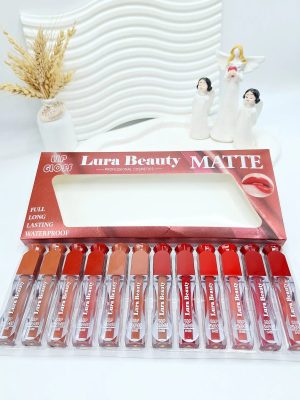 پک رژ مایع 12 تایی برند Lura Beauty کد 6672