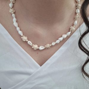 گردنبند پینترستی طرح لاک پشت دریایی