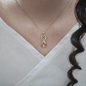 گردنبند طرح بی نهایت