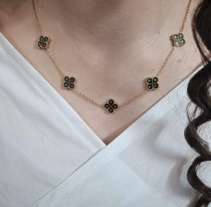 گردنبند ونکلیف رنگ مشکی