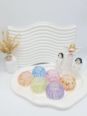 کلیپس چنگکی گوجه ای آبرنگی