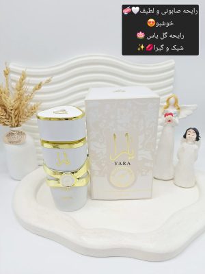 ادکلن یارا سفید اسنکر دار ساخت امارات کد 0829