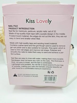 سوهان ناخن کیتی برند KAISS Lovely کد 7593