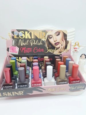 لاک ناخن پرطرفدار مدل مات برند LSKINR کد