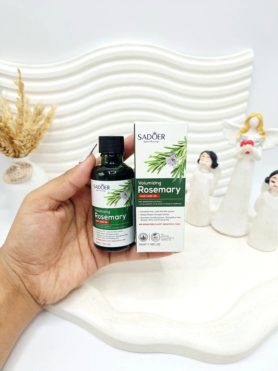 روغن تقویت‌ کننده و حجم‌دهنده مو رزماری سادور Sadoer حجم 50 میل کد0663