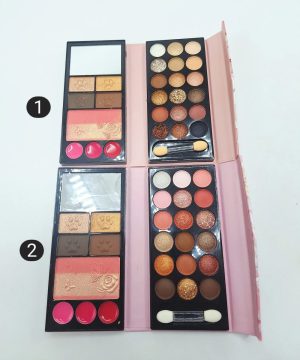 پالت سایه کتابی آنالیدی فوق العاده زیبا طرح خرس کیوت Miss Vanessa کد 7009