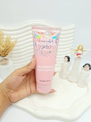 لوسیون بدن شاین دار هلویی برند POWDER BABY کد 0156