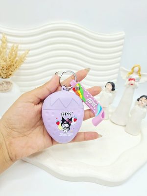 کرم دست طرح توت فرنگی کارتن بنفش برند RPK کد 5246