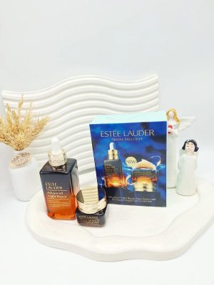 ست دو تایی سرم و کرم دور چشم ترمیم کننده برند ESTEE LAUDER کد 1205