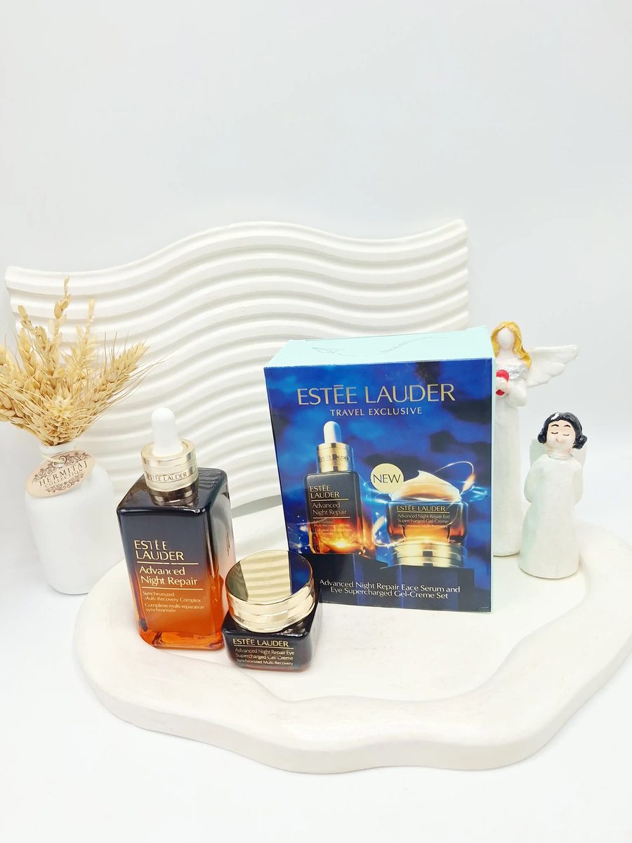 ست دو تایی سرم و کرم دور چشم ترمیم کننده برند ESTEE LAUDER کد 1205
