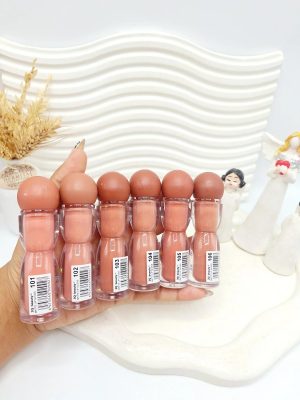 رژ مایع خوش رنگ تکی استوانه ای کد 756