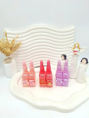 بالم لب حرارتی خرسی و گیلاسی جذاب برند هدی بیوتی کد 6680