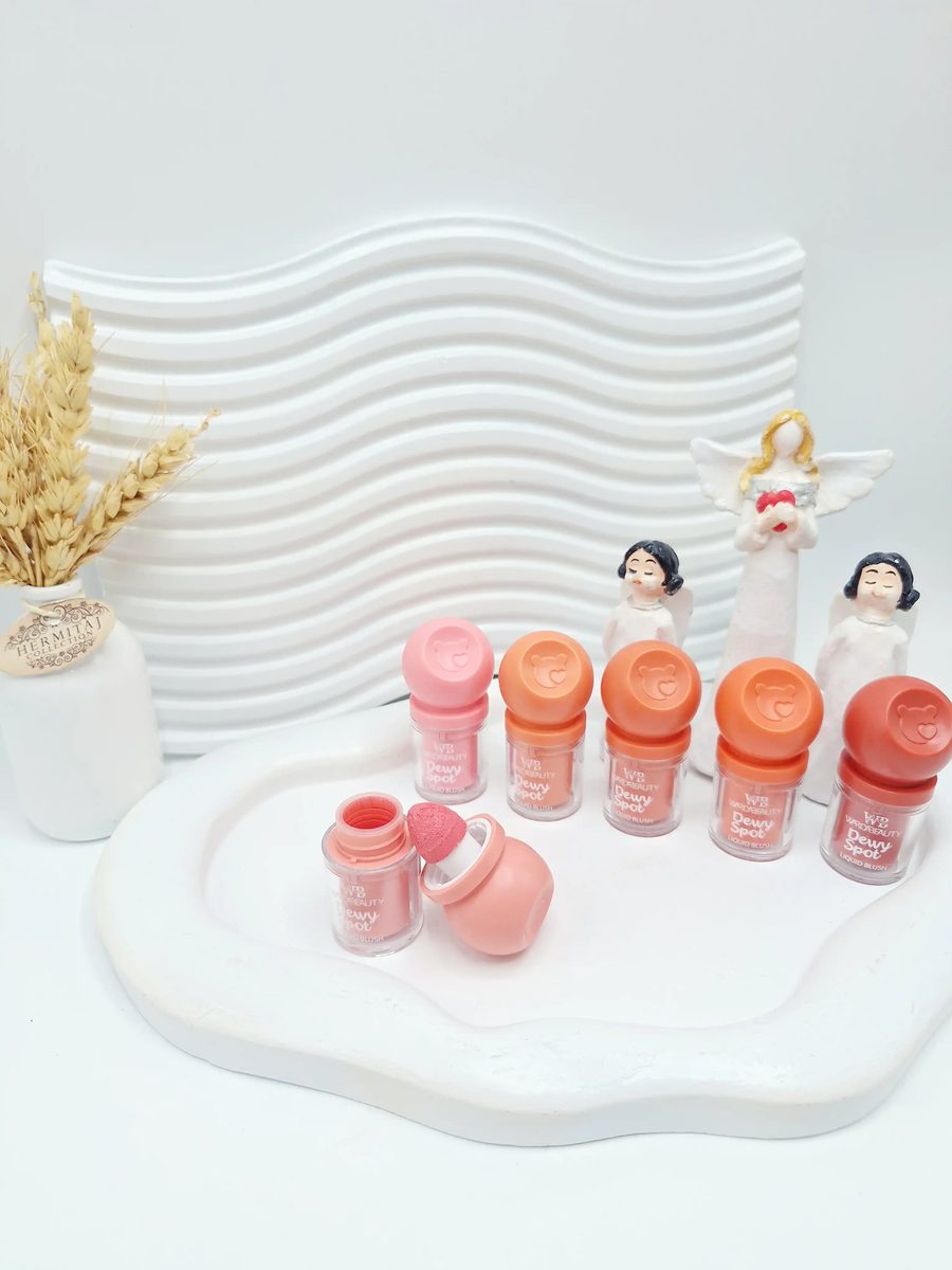 رژ گونه خوش رنگ طرح خرس برند BLUSH کد 25002