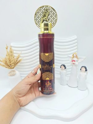 اسپری خوشبو کننده لباس صباح الود زرشکی کد 8145