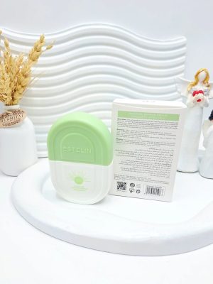 ضد آفتاب بی رنگ مناسب پوست حساس SPF 50 استلین کارتن سبز کد 0295