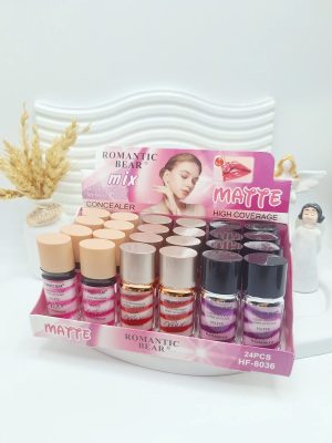برق لب طرح بستنی مارشمالویی گوگولی برند رمانتیک کد 8036