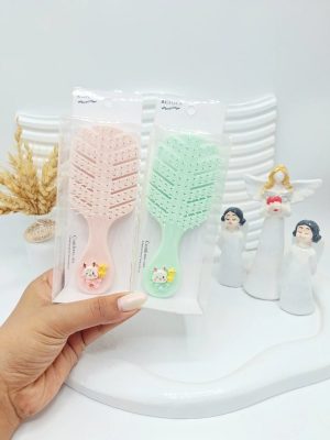 برس بچگانه فانتزی استیکر دار گوگولی برند AISHU کد 1504