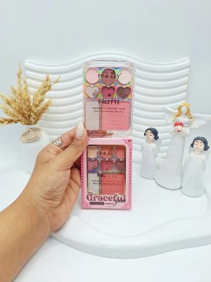 پالت سایه 8 رنگ برند PINK KEY کد 7850