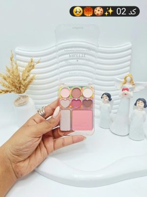 پالت سایه 8 رنگ برند PINK KEY کد 7850