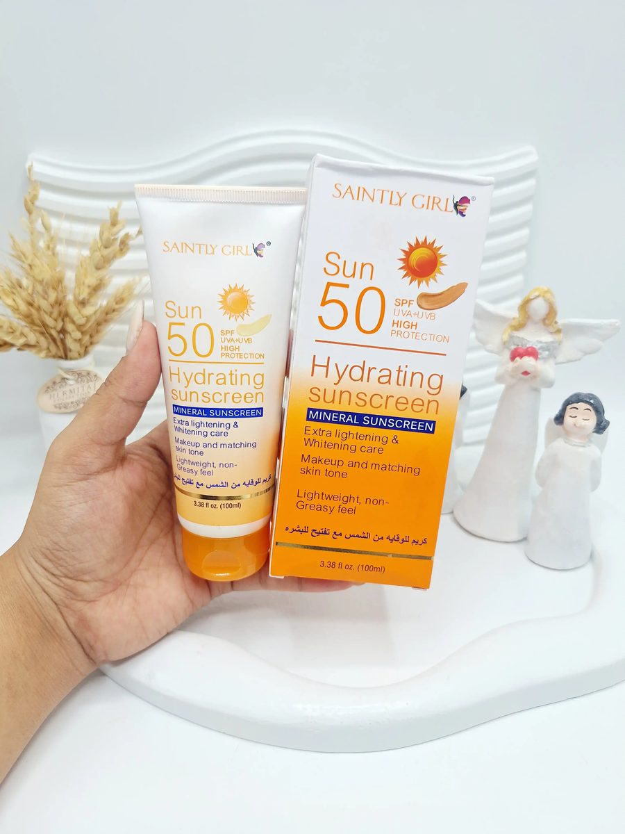 کرم ضد آفتاب بی رنگ SPF 50 برند کد 0769