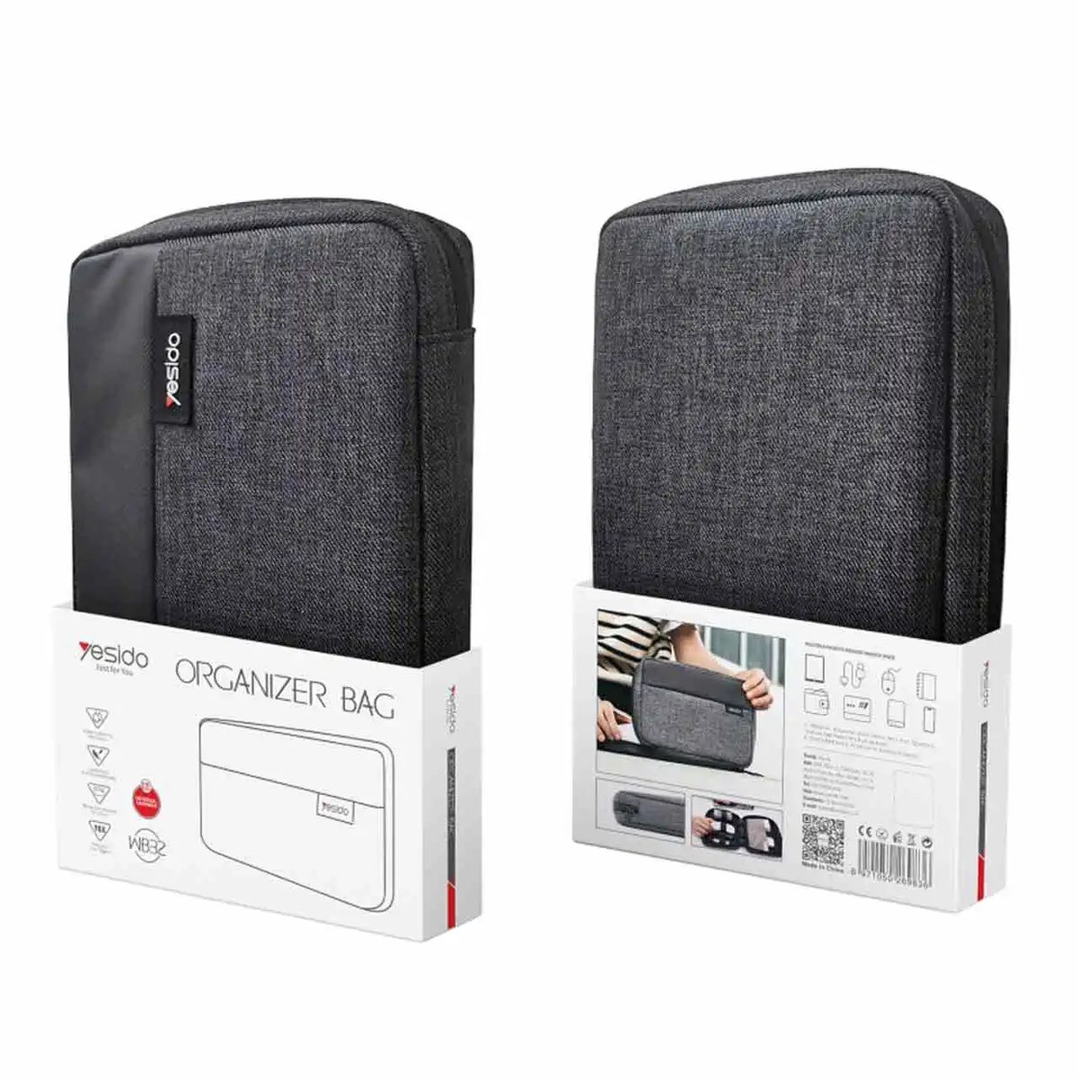 کیف دستی یسیدو مدل YESIDO WB32 ORGANIZER BAG