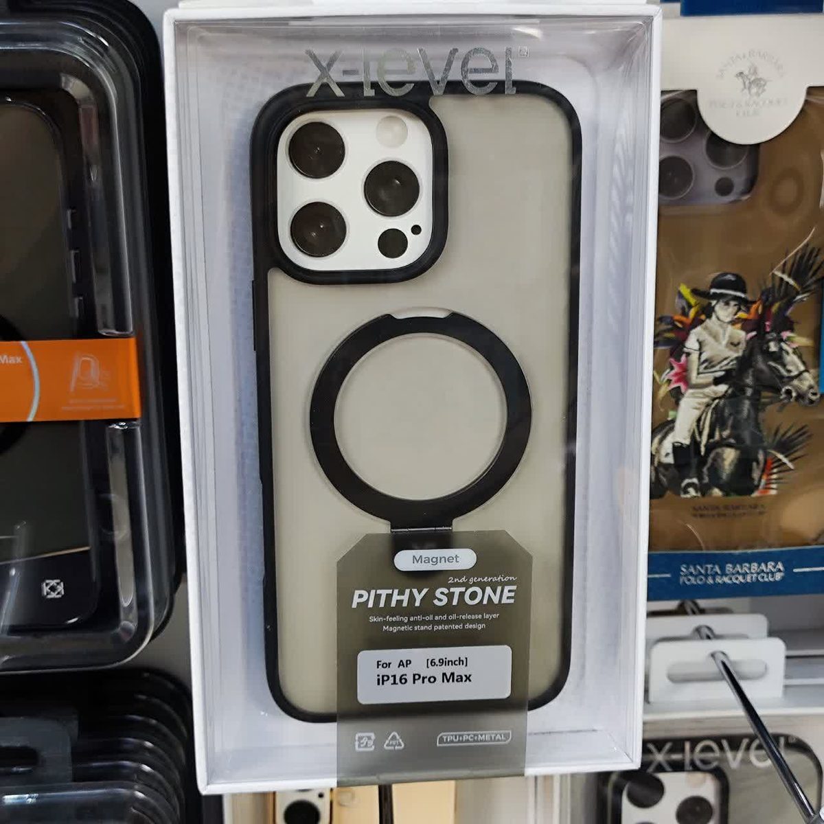 قاب ایکس لول PITHY STONE برای گوشی اپل X-LEVEL IPHONE 16 PROMAX