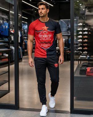 ست تیشرت وشلوار پرسپولیس مدل riniks