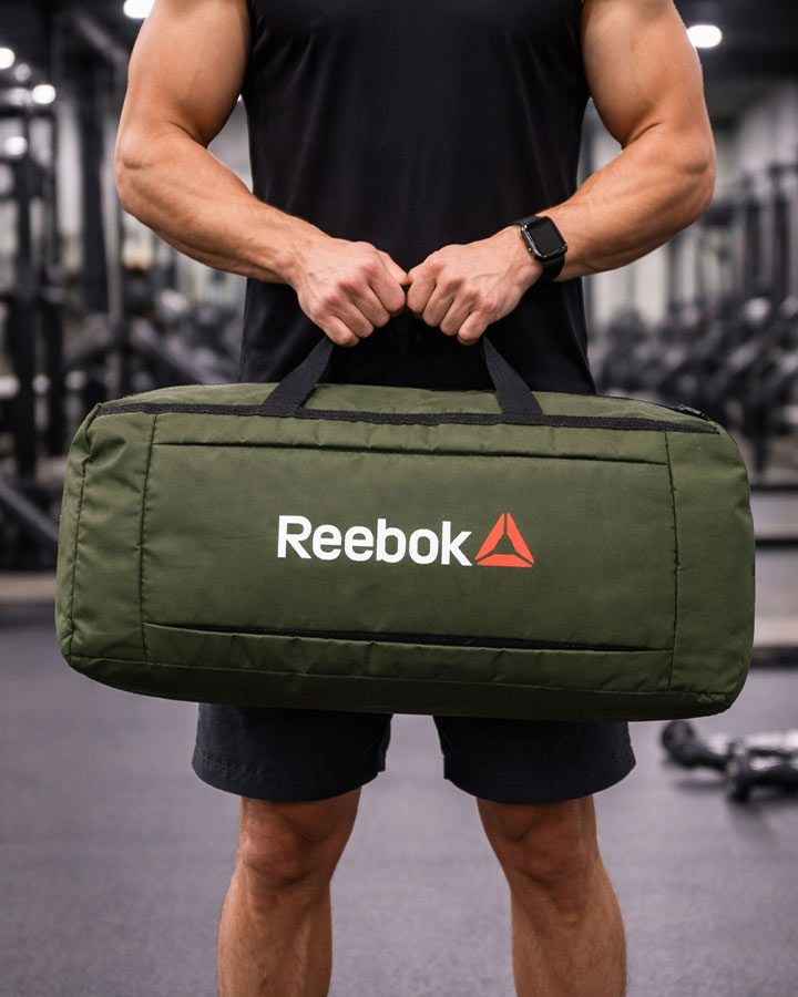 ساک ورزشی مدل  reebok (سبزتیره) کد6481