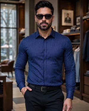 پیراهن مردانه مدل FASHION  کد 6525
