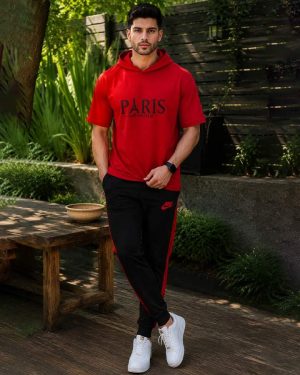 ست تیشرت و شلوار مردانه مدل PARIS کد 6573