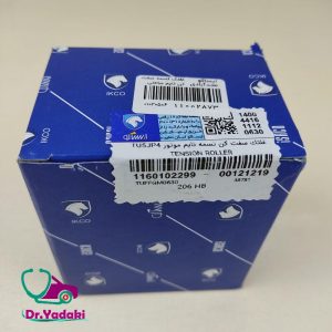 غلتک تسمه سفت کن پژو 206 تیپ 5 (موتور TU5) ساعتی شرکتی ایساکو اصل 1160102299