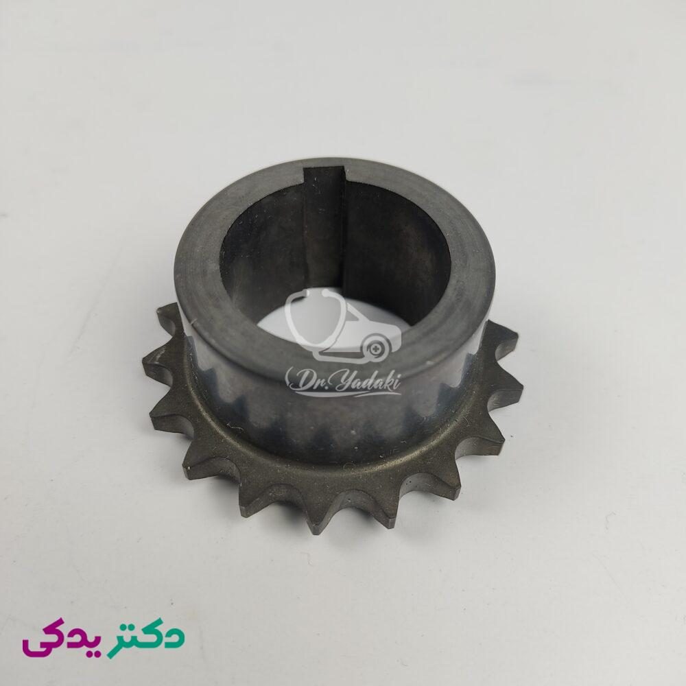 دنده سر میل لنگ پژو 206 تیپ 5 (موتور TU5) شرکتی ایساکو اصل 0650601199