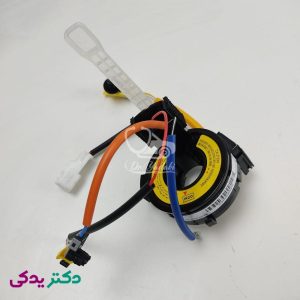 سوئیچ فنر چرخشی ایربگ پژو 206 چپ (ایمن خودرو شرق) شرکتی ایساکو اصل 0943701499