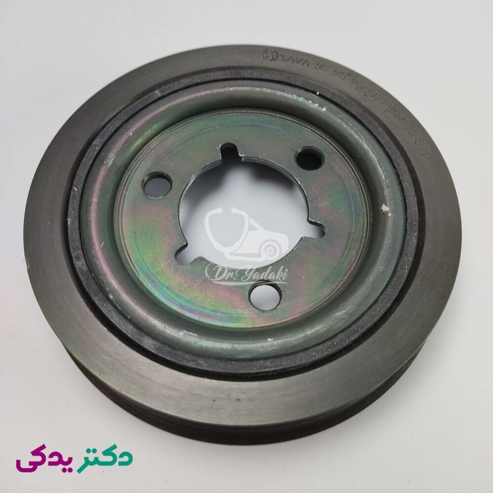 پولی سر میل لنگ پژو 206 تیپ 5 (موتور TU5) شرکتی ایساکو اصل 0390202099