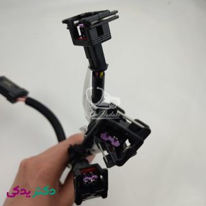 دسته سیم انژکتور پژو 206 تیپ 5 (موتور TU5) شرکتی ایساکو اصل 1002701699