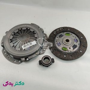 کیت کلاچ پژو 405، پارس (پرشیا)، دنا ، سمند معمولی و سمند EF7 (شامل دیسک، صفحه و بلبرینگ) (پری دمپر) شرکتی ایساکو اصل 0670302798